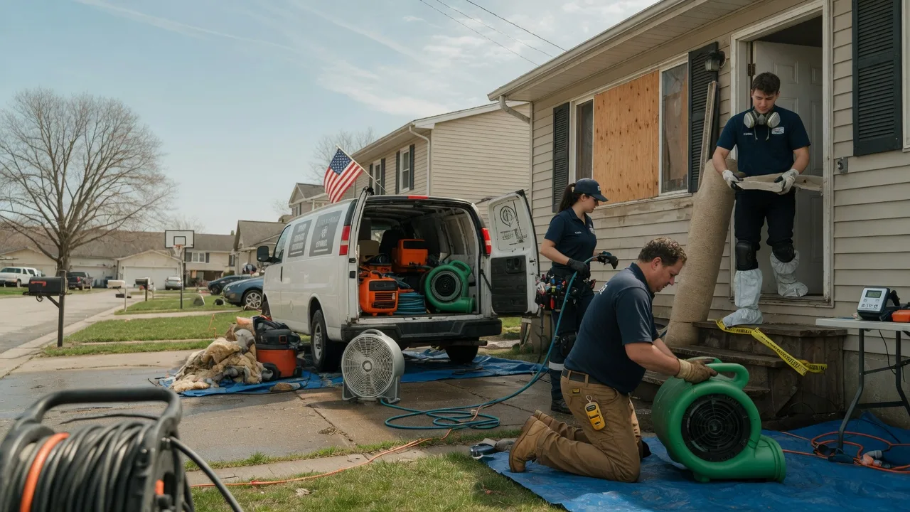 Water Damage Restoration in Elizabethtown, IN near me